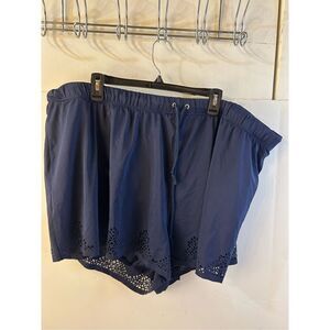 Swimsuits‎ for all swim shorts 30/32 rn#88842 navy cut out pattern